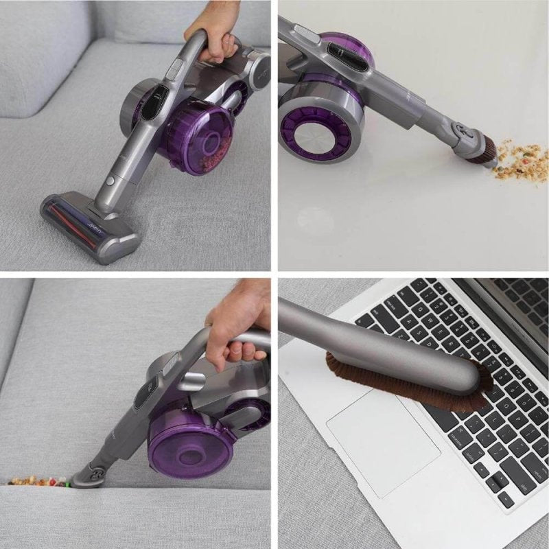 EAN 6946499308903 - JIMMY JV85 Pro Aspiradora escoba 2 en 1 Batería Secar HEPA Sin bolsa 600 W Gris, Violeta imagen 7