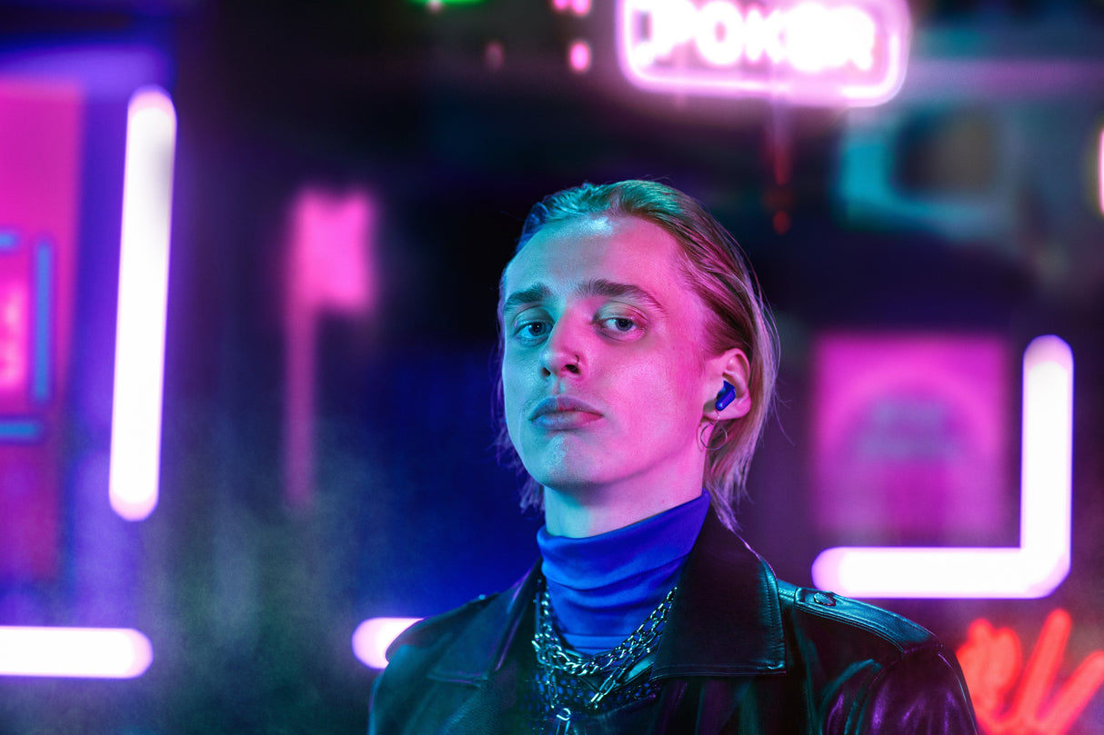 Auriculares Urbanista True Wireless Inalambricos Seoul Gaming Electric Blue Azul Electrico