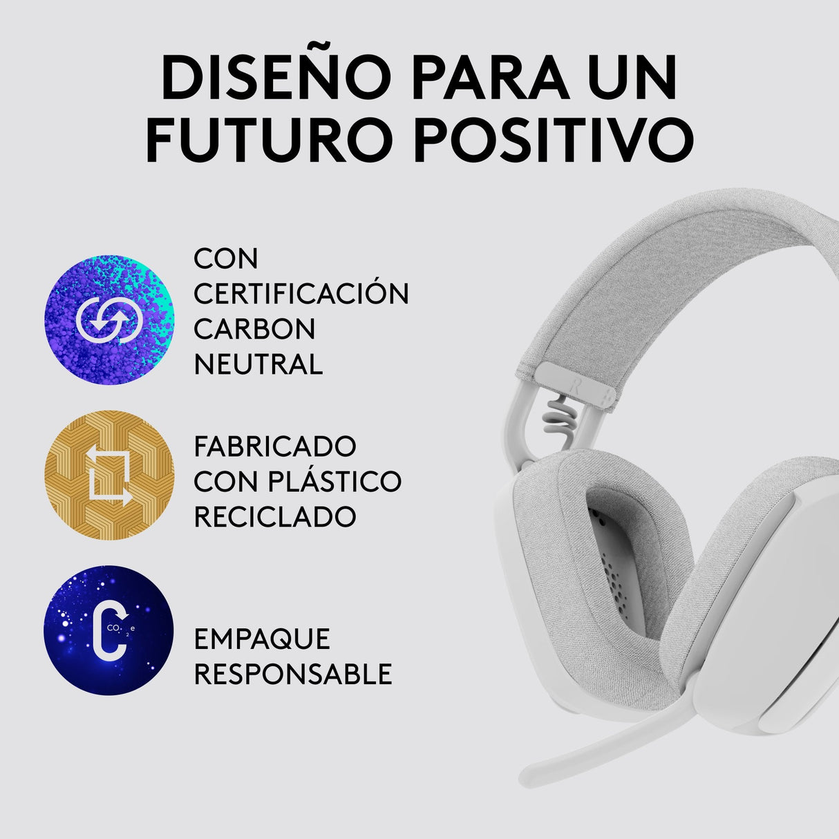 EAN 5099206103948 - Logitech 981-001219 auricular y casco Auriculares Inalámbrico Diadema Llamadas/Música Bluetooth Blanco imagen 12