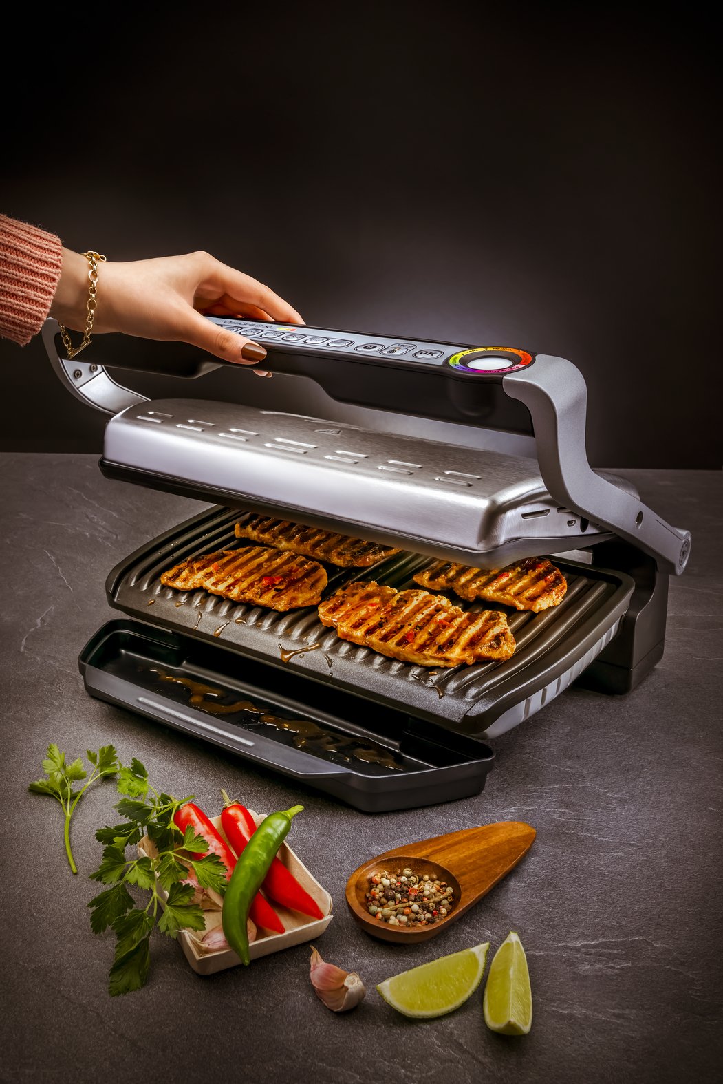 EAN 3016661150722 - Tefal GC724D parrilla eléctrica de contacto imagen 6
