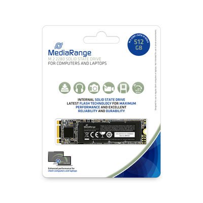 Disco Ssd Mediarange Intern.M.2 2280 Sata 6 Gb/S-3d Tlc Nand 512gb