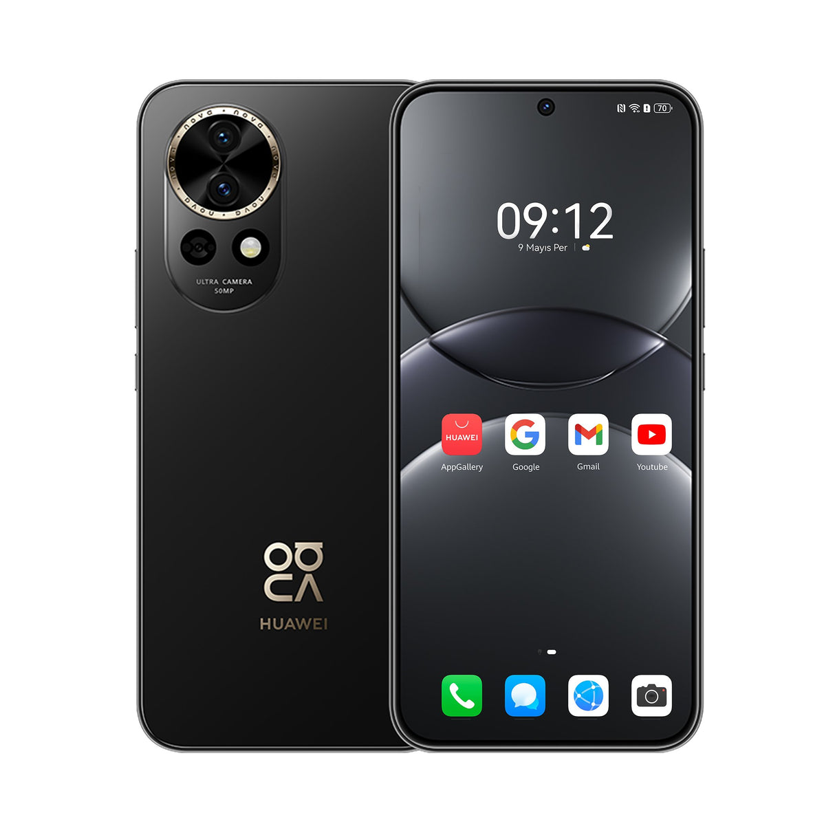 EAN 6942103145438 - Huawei Nova 13 17 cm (6.7") SIM doble 4G USB Tipo C 12 GB 256 GB 5000 mAh Negro imagen 1