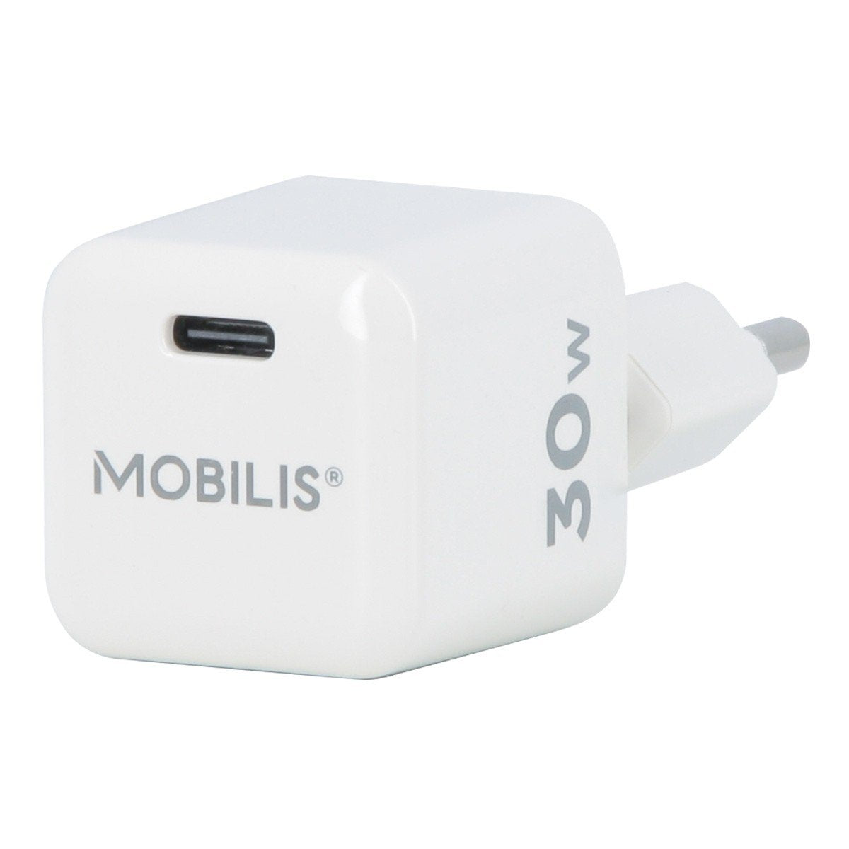 Mobilis Nano Wall Charger 30w Usb C Gan