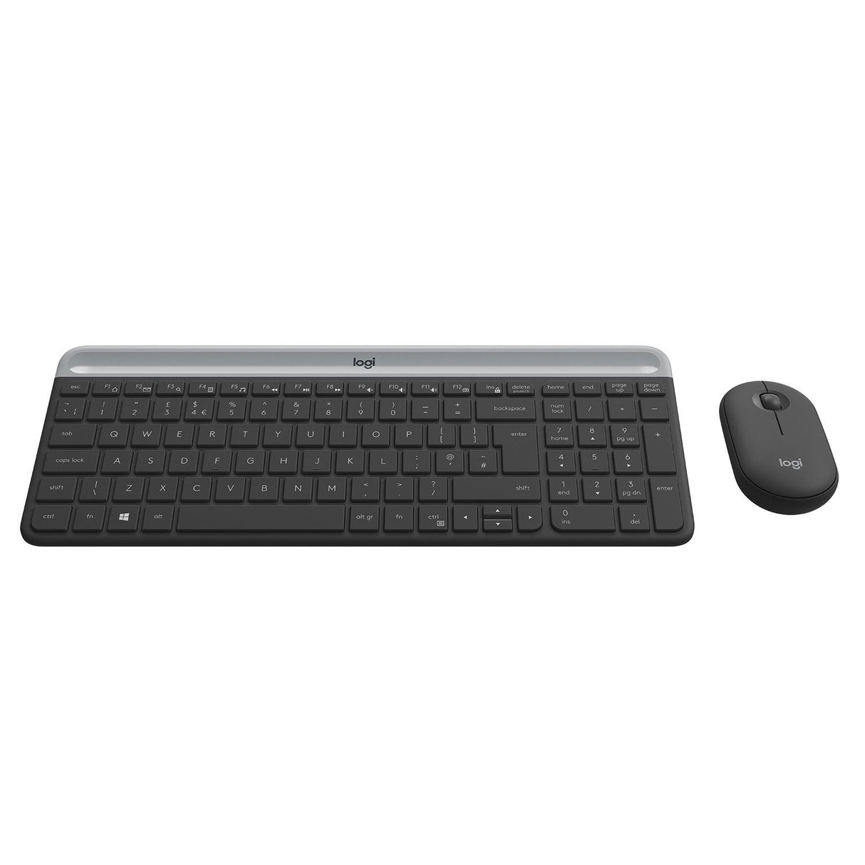 Teclado Belga + Ratón Logitech Mk470 Rf Inalámbrico Azerty Grafito 920-009194