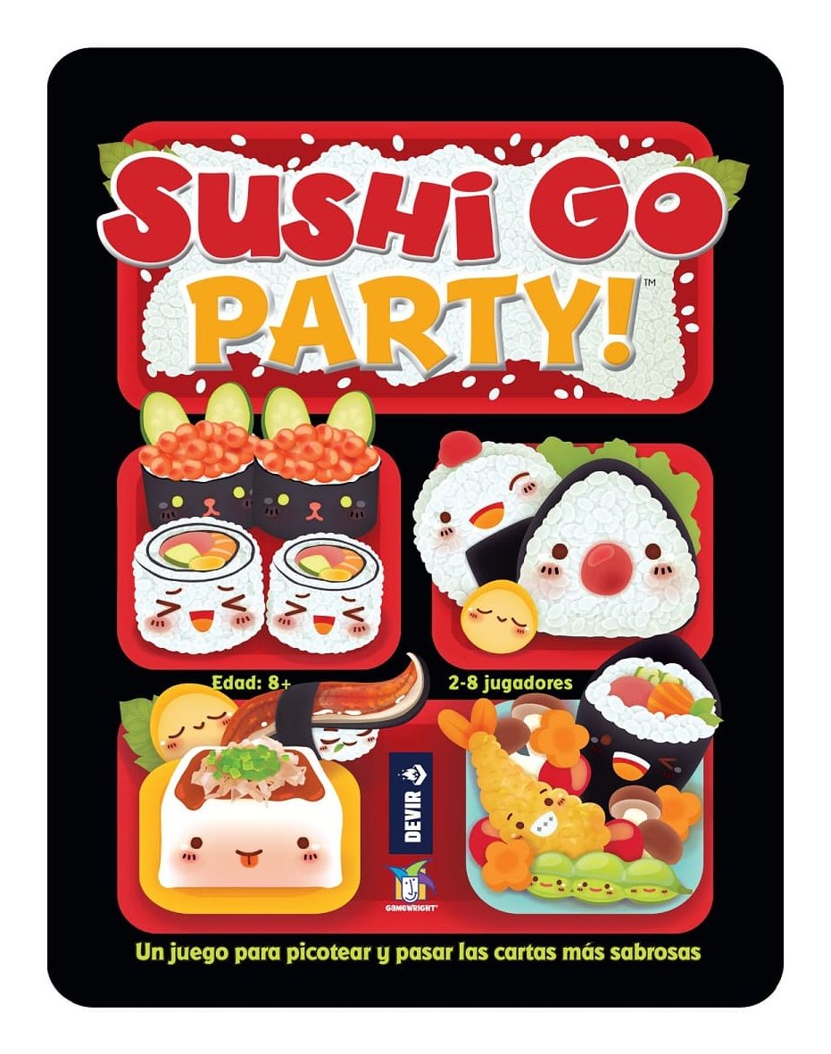 Juego De Mesa Devir Sushi Go Party Pegi 8