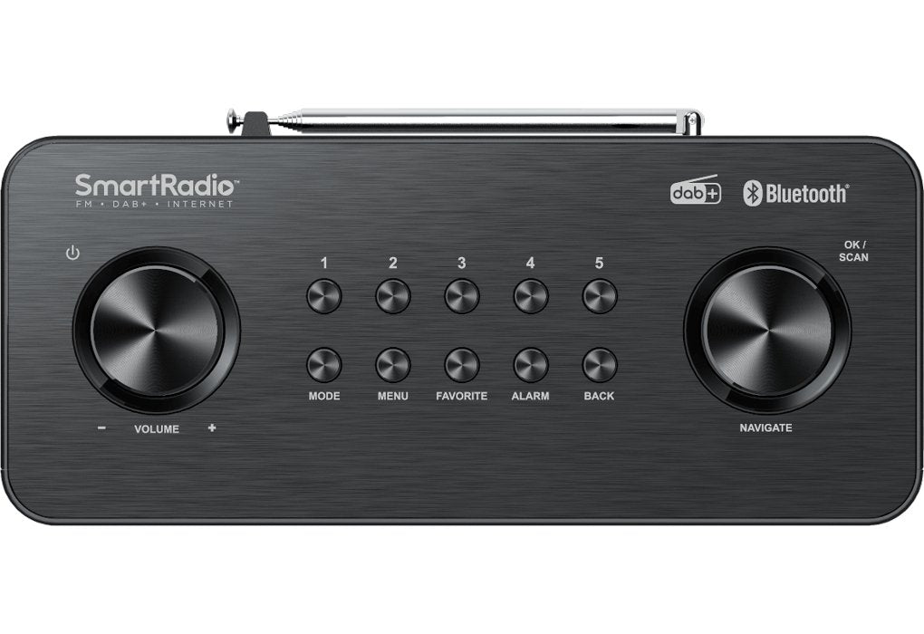 Kenwood Cr-M100s Smart Radio Mit Dab+, Grosses Farbdisplay, Wifi Negro