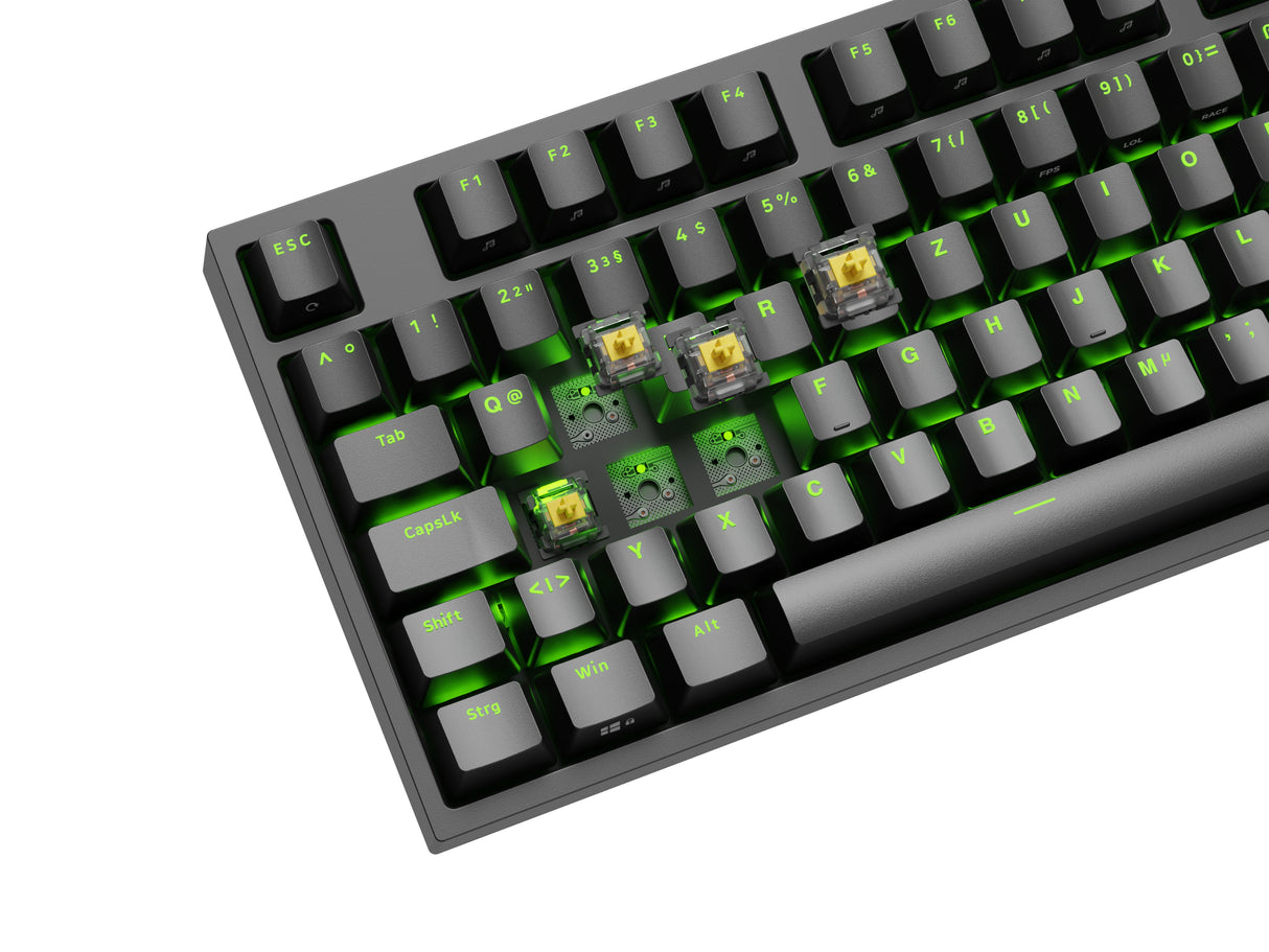 EAN 5901969444643 - GENESIS Thor 404 TKL teclado Juego USB QWERTZ Alemán Negro imagen 13