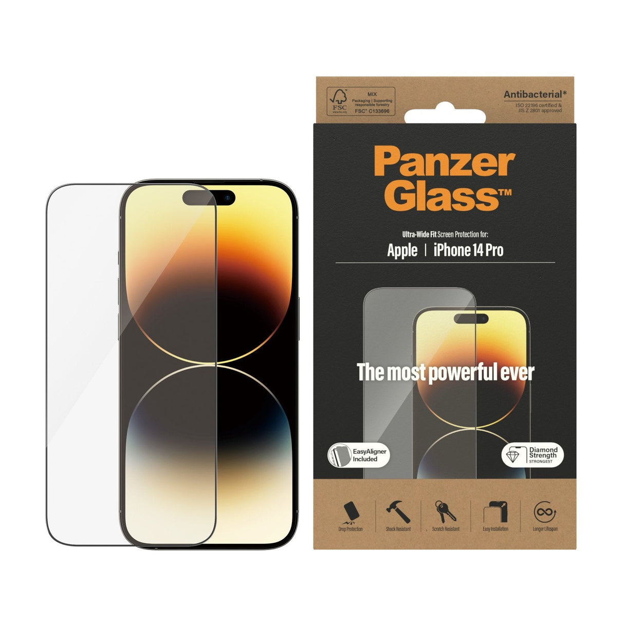 Apple Iphone 14 Panzerglass Pro Uwf Ab W. Applicator