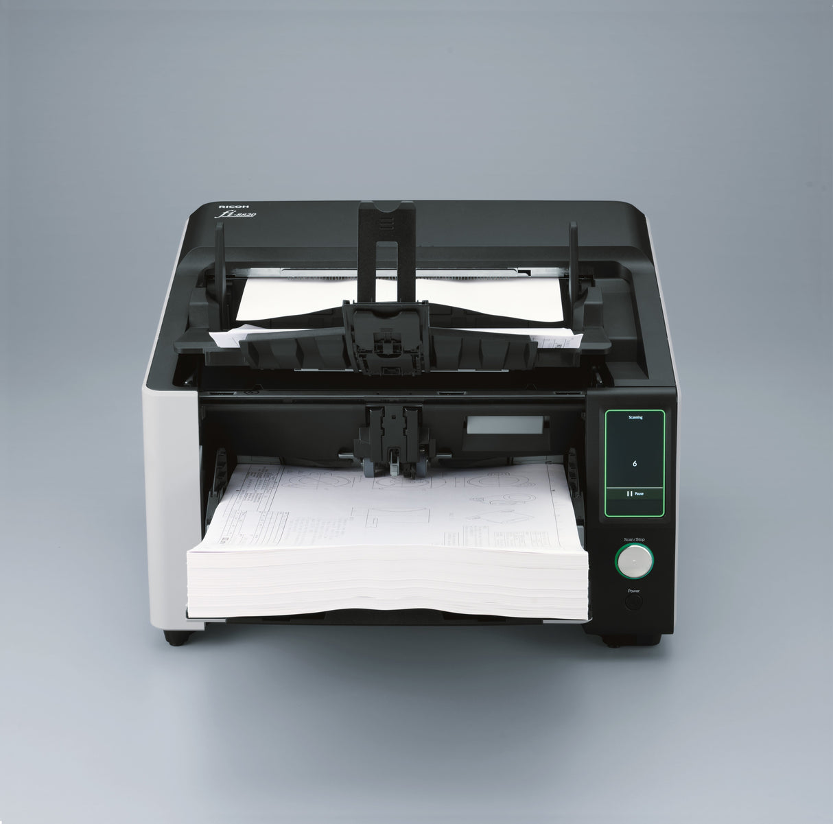EAN 4939761314612 - Ricoh fi-8820 Escáner con alimentador automático de documentos (ADF) 600 x 600 DPI A3 Negro, Gris imagen 2