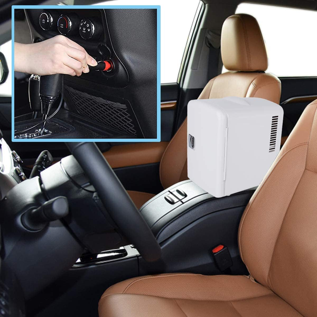 Frigorifico Mini Denver Mfr - 400white Con Funcion De Refrigeracion Y Calefaccion Blanco