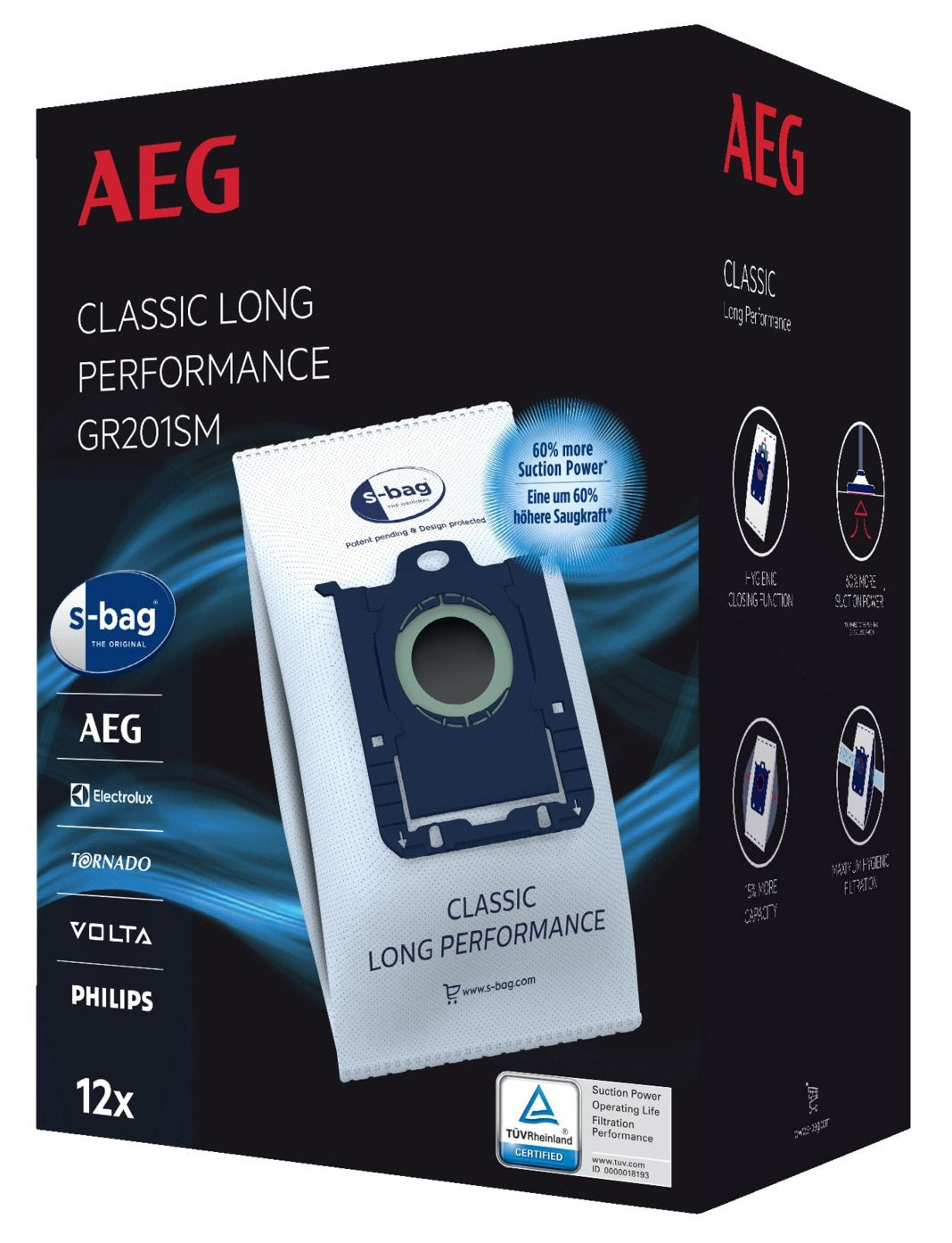 Aeg Gr201sm Bolsa Para El Polvo