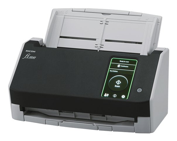 Ricoh Fi-8040 Alimentador Automático De Documentos (Adf) + Escáner De Alimentación Manual 600 X 600 Dpi A4 Negro, Gris