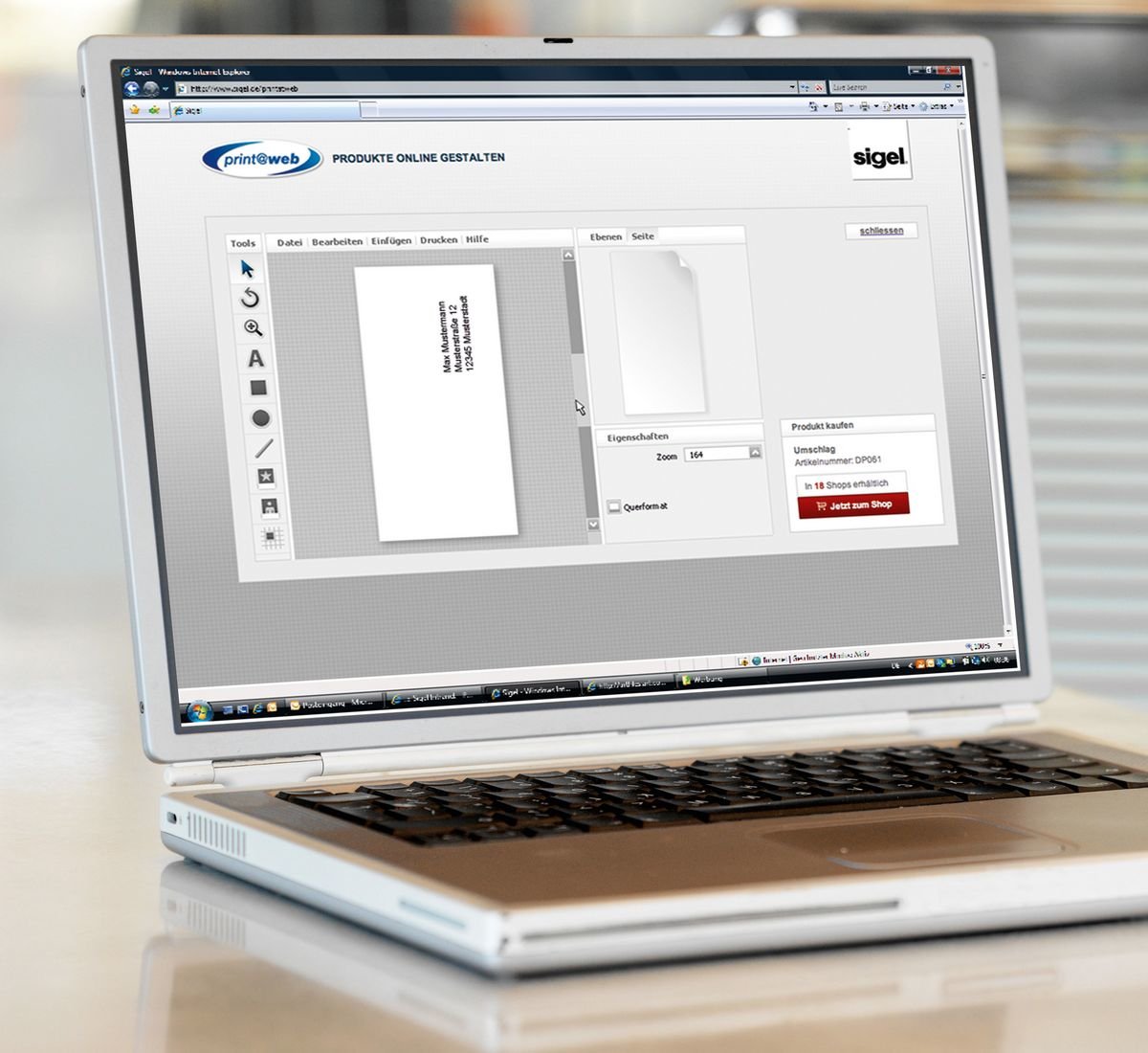 Sigel Sobre - International Dl (110 X 220