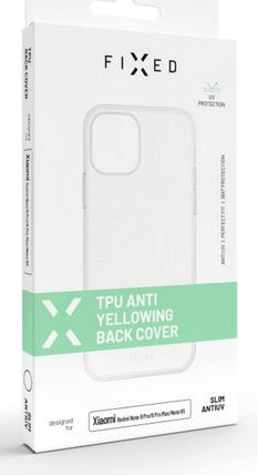 Funda Fixed Slim Antiuv For Apple Iphone 14 Plus, Clear