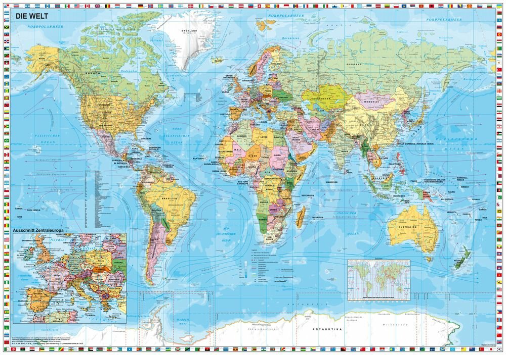 Puzzle Schmidt Spiele 58289 Mapas 1500 Pieza(S), Mapas