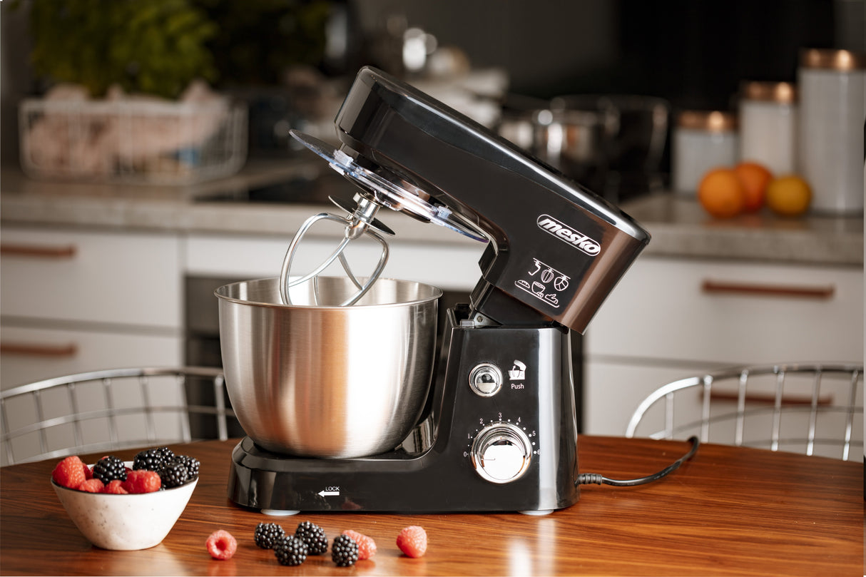 EAN 5902934838672 - Mesko Home MS 4217 robot de cocina 1200 W 3,5 L Negro, Acero inoxidable imagen 9