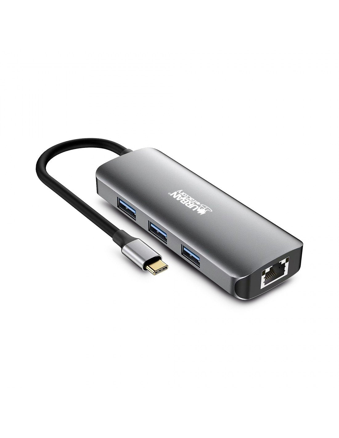 EAN 0888225023697 - Urban Factory MHC55UF base para portátil y replicador de puertos Alámbrico USB 3.2 Gen 1 (3.1 Gen 1) Type imagen 1
