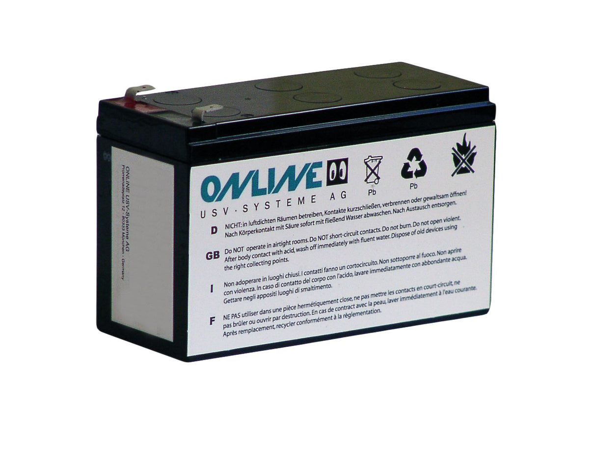 EAN 4026908003208 - ONLINE USV-Systeme BCXS2000RBP batería para sistema ups imagen 1