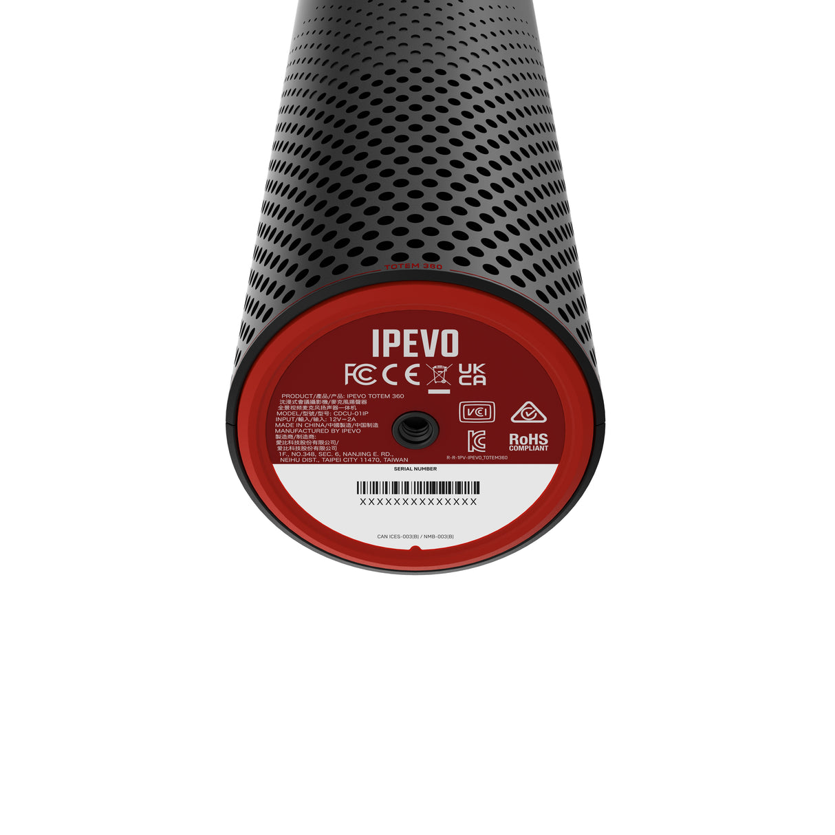 EAN 4712098412110 - IPEVO Totem 360 Negro 4992 x 928 Pixeles 30 pps imagen 2