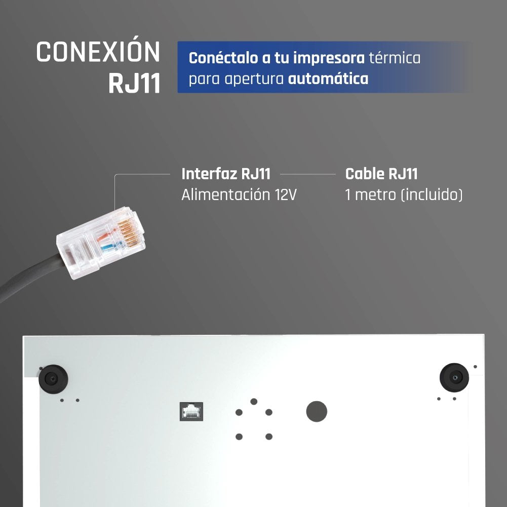 EAN 8435364318782 - iggual IRON-30PW Cajón de efectivo electrónico imagen 16