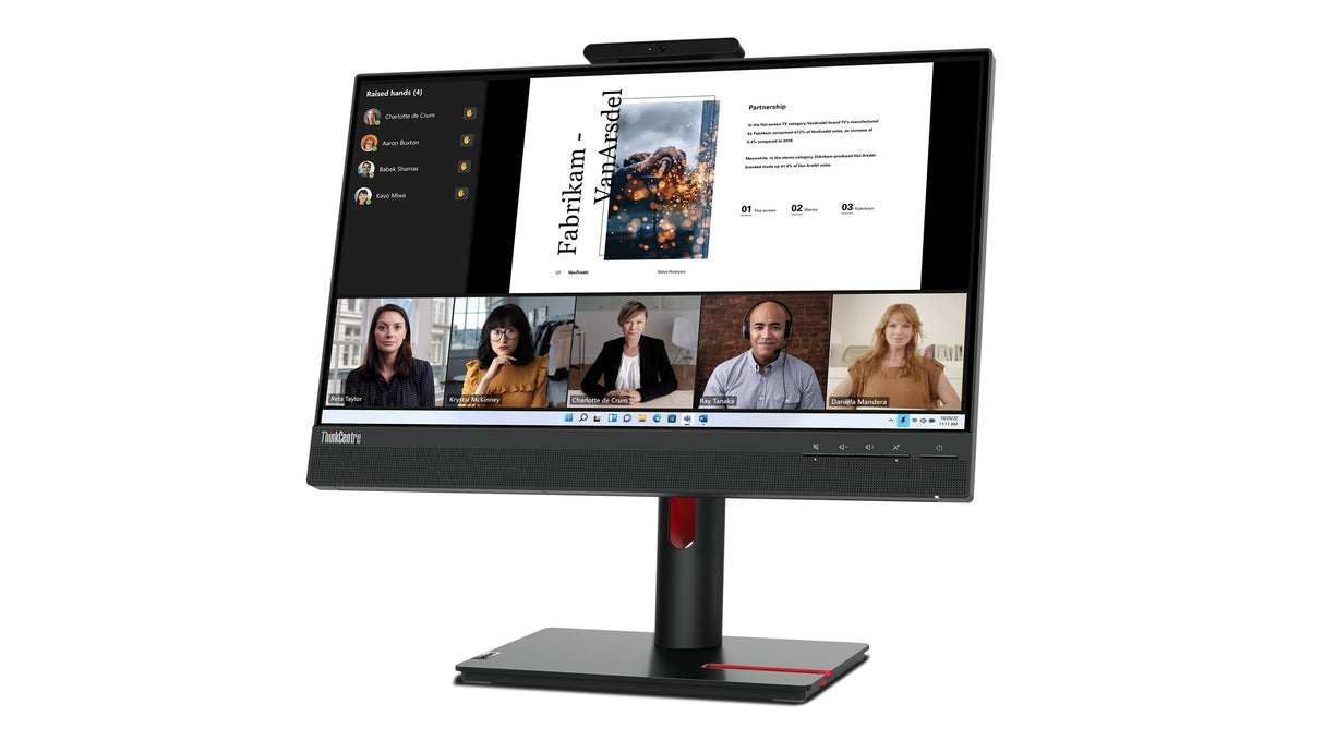 EAN 0196804375465 - Lenovo ThinkCentre Tiny-In-One 22 Gen 5 pantalla para PC 54,6 cm (21.5") 1920 x 1080 Pixeles Full HD LED imagen 12
