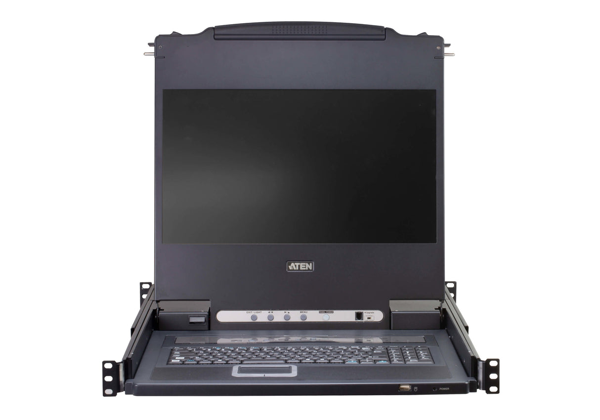 8-Port Single Rail 17.3" Widescreen Lcd Kvm Switch