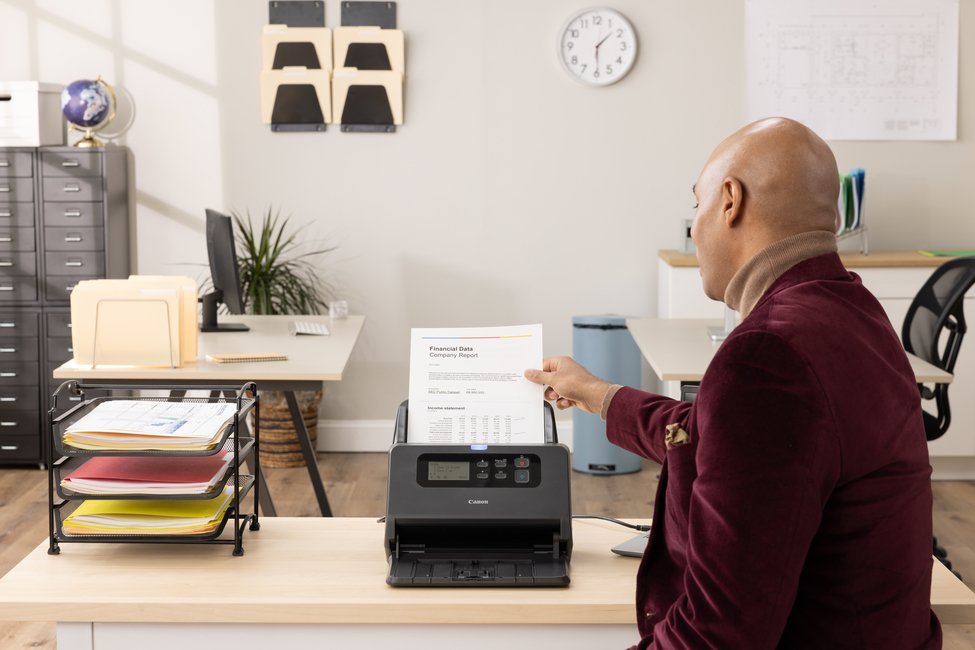 EAN 0013803295290 - Canon imageFORMULA DR-M260 Escáner alimentado con hojas 600 x 600 DPI A4 Negro imagen 9