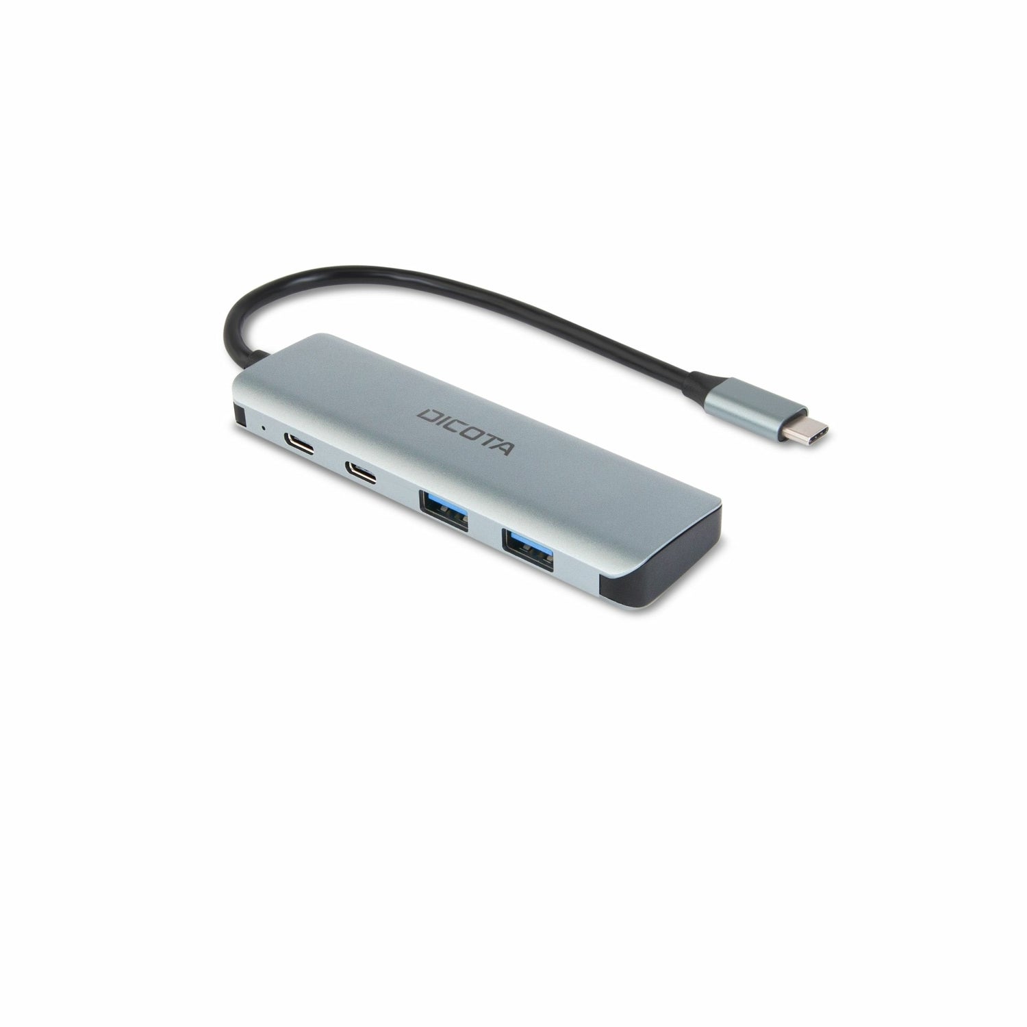 Dicota Usb-C 4-In-1 Highspeed Hub 10 Gbps Silver