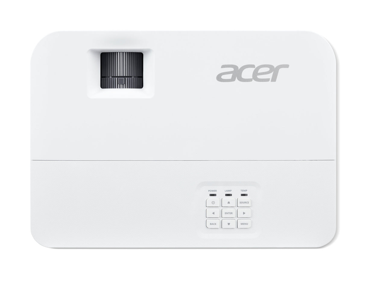 Proyector Acer H6828bd Dlp 4k Uhd (3840 X 2160 Píxeles), 4000 Lúmenes Ansi, Contraste 10.000:1, 3d, Keystone, 1 Altavoz De 3 W, Hdmi 2.0 (Hdcp 2.2), Color Blanco