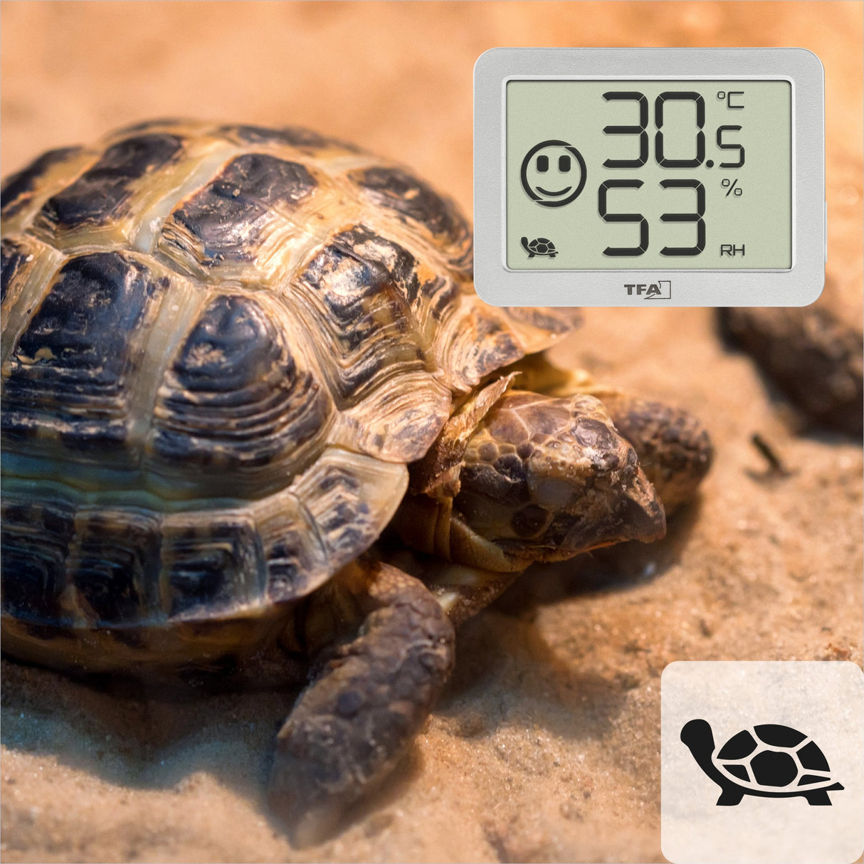 Tfa-Dostmann 30.5055.02 Sensor De Temperatura Y Humedad Interior Independiente Inalámbrico