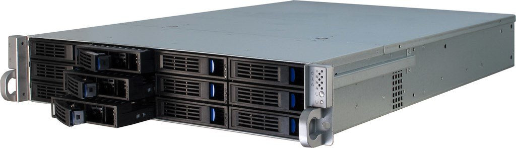 EAN 4260133126398 - Inter-Tech IPC 2U-2412 Estante Negro, Plata imagen 5