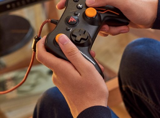 EAN 0663296421098 - Thrustmaster GP XID PRO eSport edition Negro, Naranja Gamepad Analógico/Digital PC imagen 5
