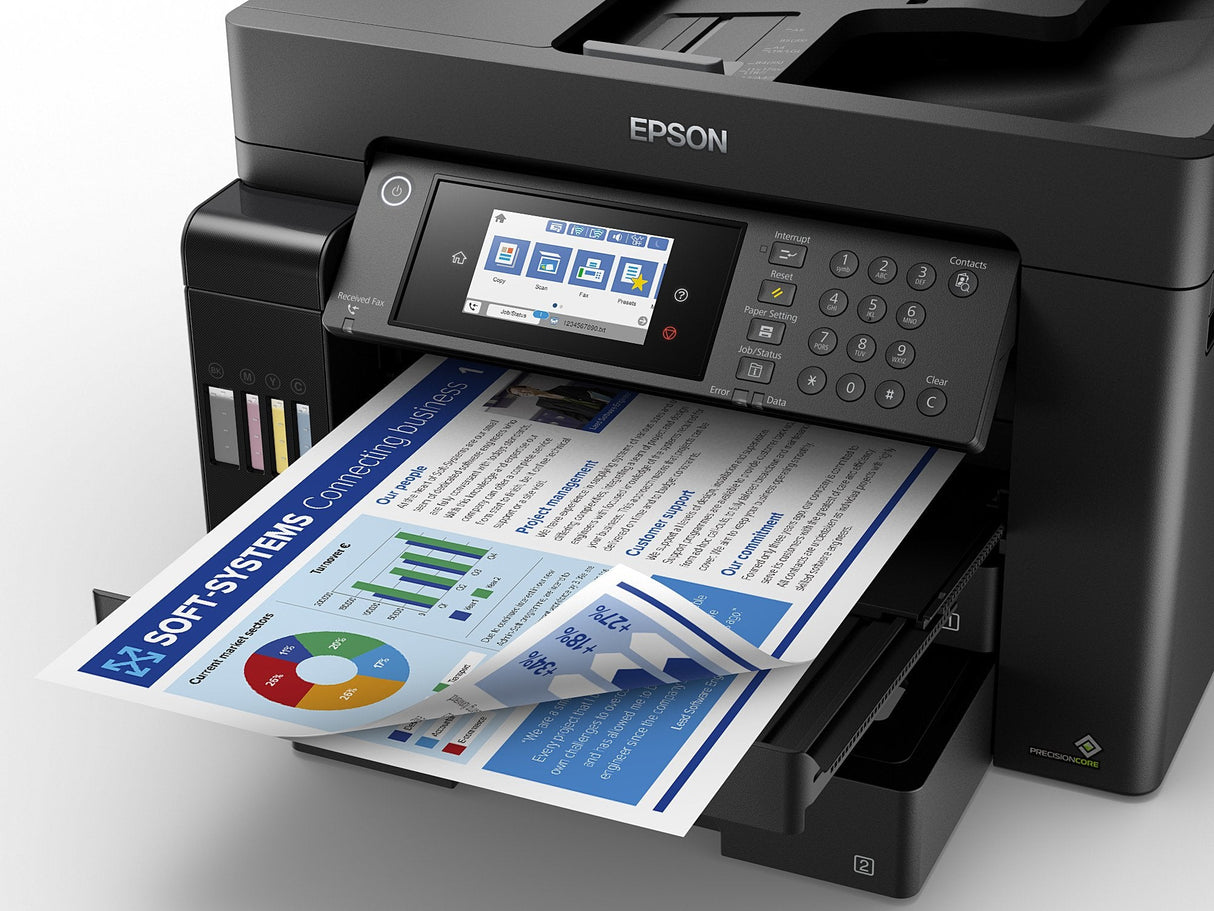 Impresora Epson Ecotank L15150, A3 +, 32ppm, 2400x4800 Dpi, Usb, Wi-Fi, 3 Aã±Os De Garantia Despues Del Registro