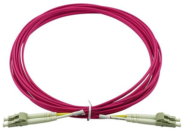 Blueoptics Sfp3131fu3mk Cable De Fibra Optica 3 M Lc Om4 Magenta