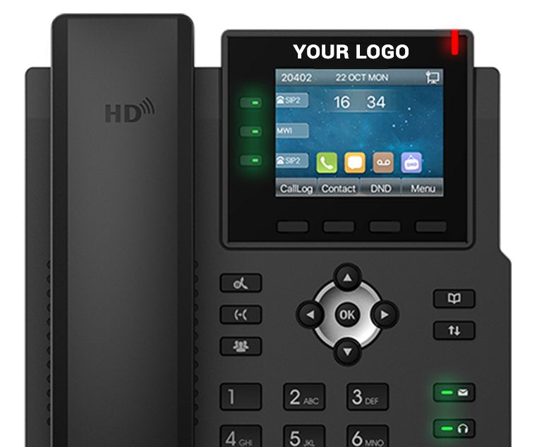 EAN 6937295601923 - Fanvil X3U teléfono IP Negro 6 líneas LCD imagen 1