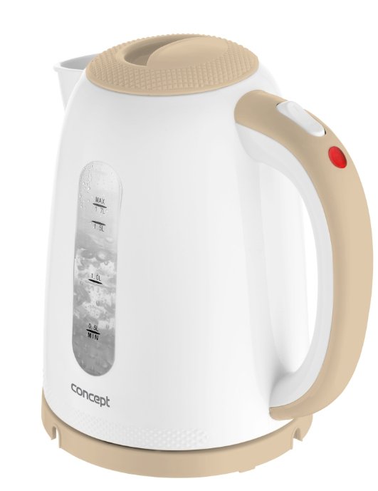 Tetera Eléctrica Concept Rk2331 1,7 L 2200 W Beige, Blanco