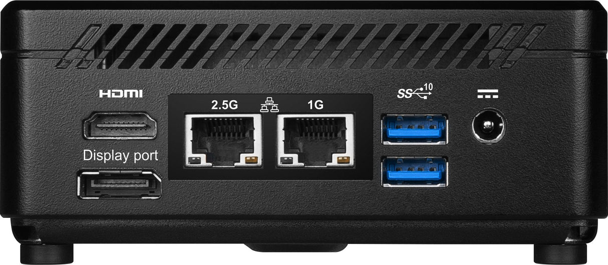 Barebone Msi Cubi 5 12m-283bat I5-1235u Intel Iris Xe Grafik, 2x Ddr4 So-Dimm, 1x M.2, 1x 2,5", Wifi6e, Bt 5.3