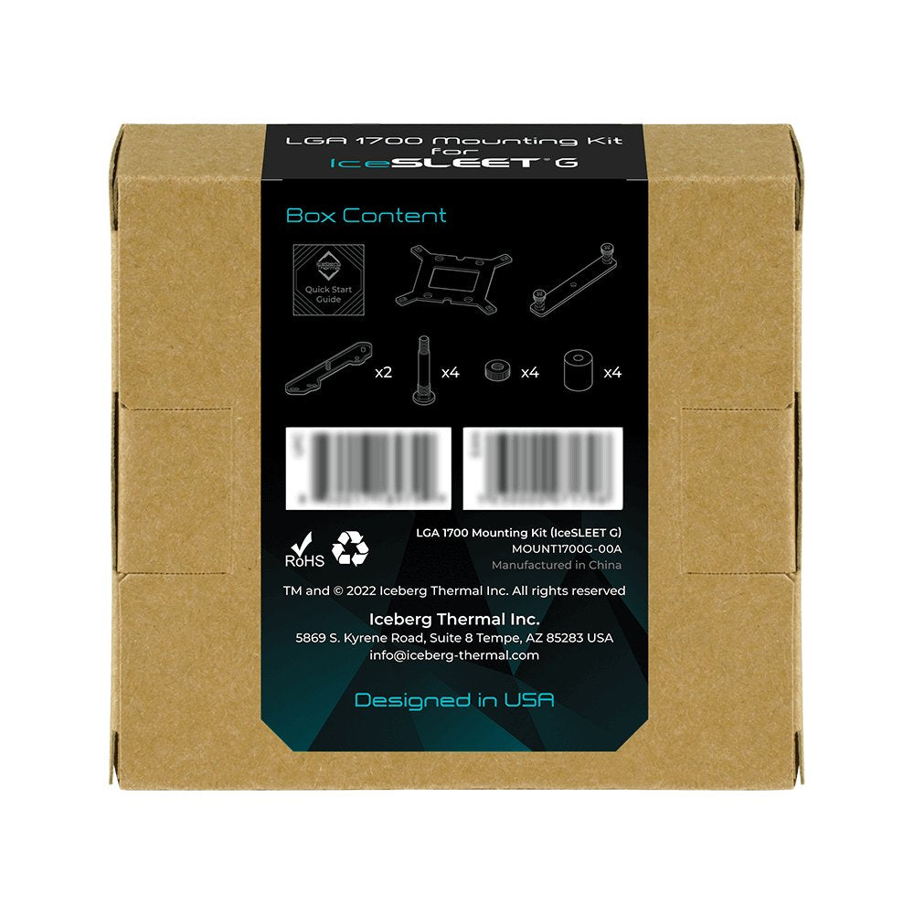 EAN 1230000071802 - Iceberg Thermal MOUNT1700G-00A accesorio o pieza de sistema de refrigeración para ordenador Kit de montaj imagen 7