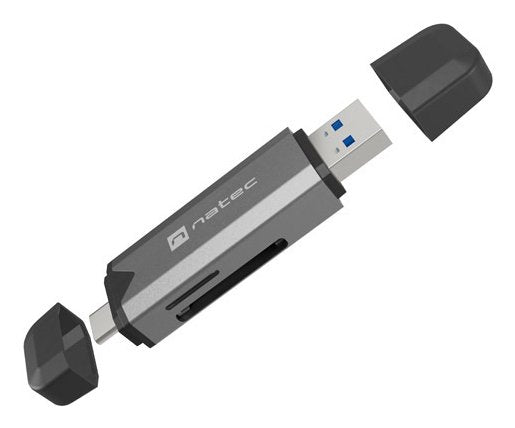 EAN 5901969445770 - NATEC NCZ-2262 lector de tarjeta USB 3.1 Interno Negro, Gris Oscuro imagen 6