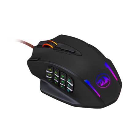 Redragon Impact Ratón Gaming Rgb Laser 6200 Dpi