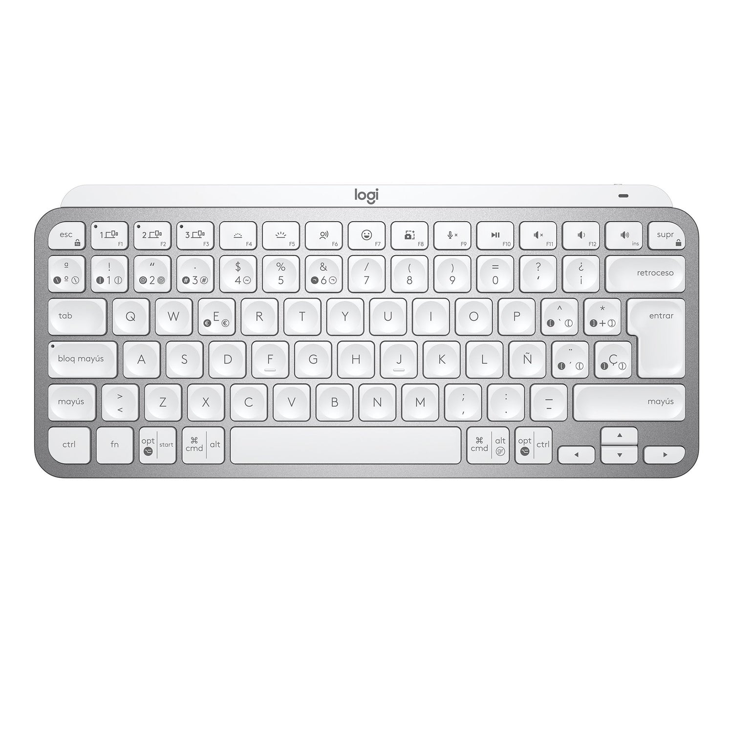 EAN 5099206098954 - Logitech 920-010491 teclado Oficina RF Wireless + Bluetooth QWERTY Español Gris imagen 4