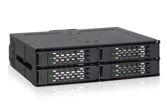 Icy Dock Mb607sp-B Panel Bahía Disco Duro 13,3 Cm (5.25") Funda De Disco Duro Negro