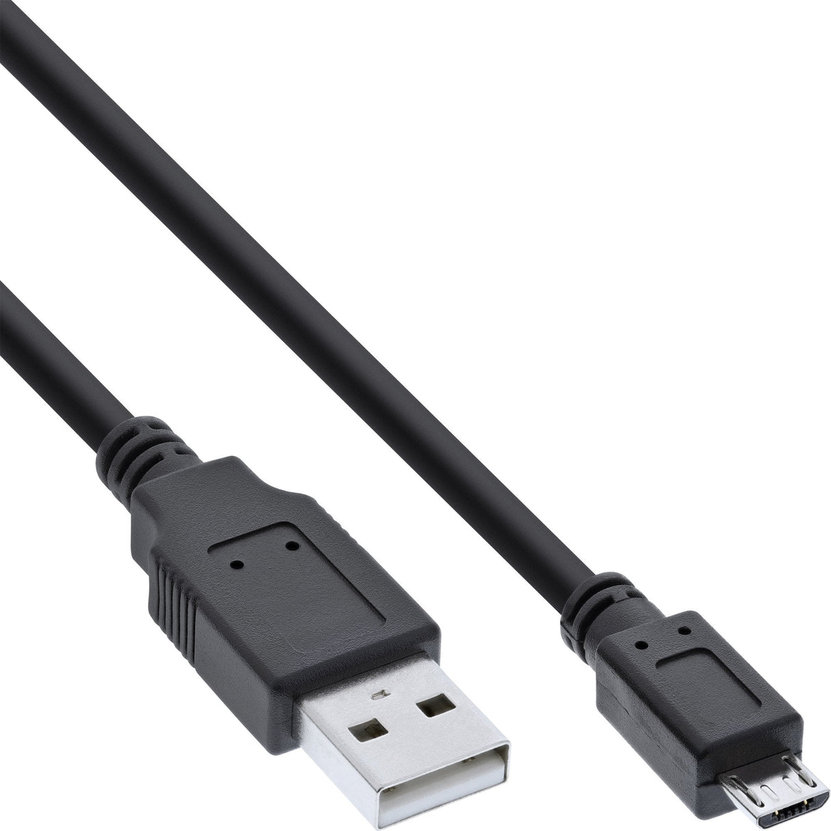 Inline® Micro Usb 2.0 Cable Usb Type A Macho / Micro-B Male, Negro, 1m