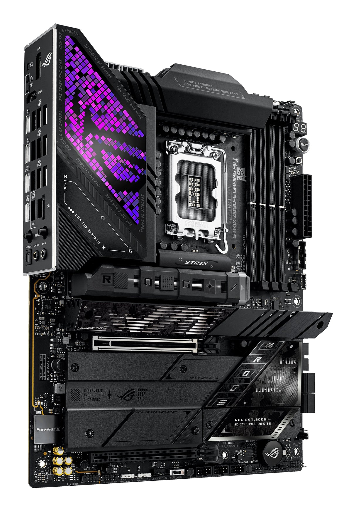 EAN 4711387756133 - ASUS ROG STRIX Z890-E GAMING WIFI Intel Z890 LGA 1851 (Socket V1) ATX imagen 9