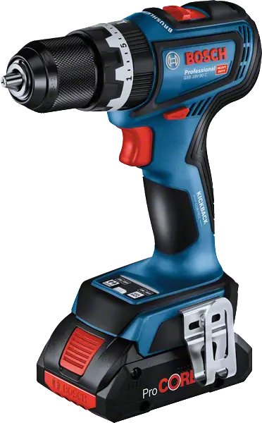 Bosch Taladro De Impacto Inalámbrico Gsb 18v-90 C Professional, 18volt 06019k6104