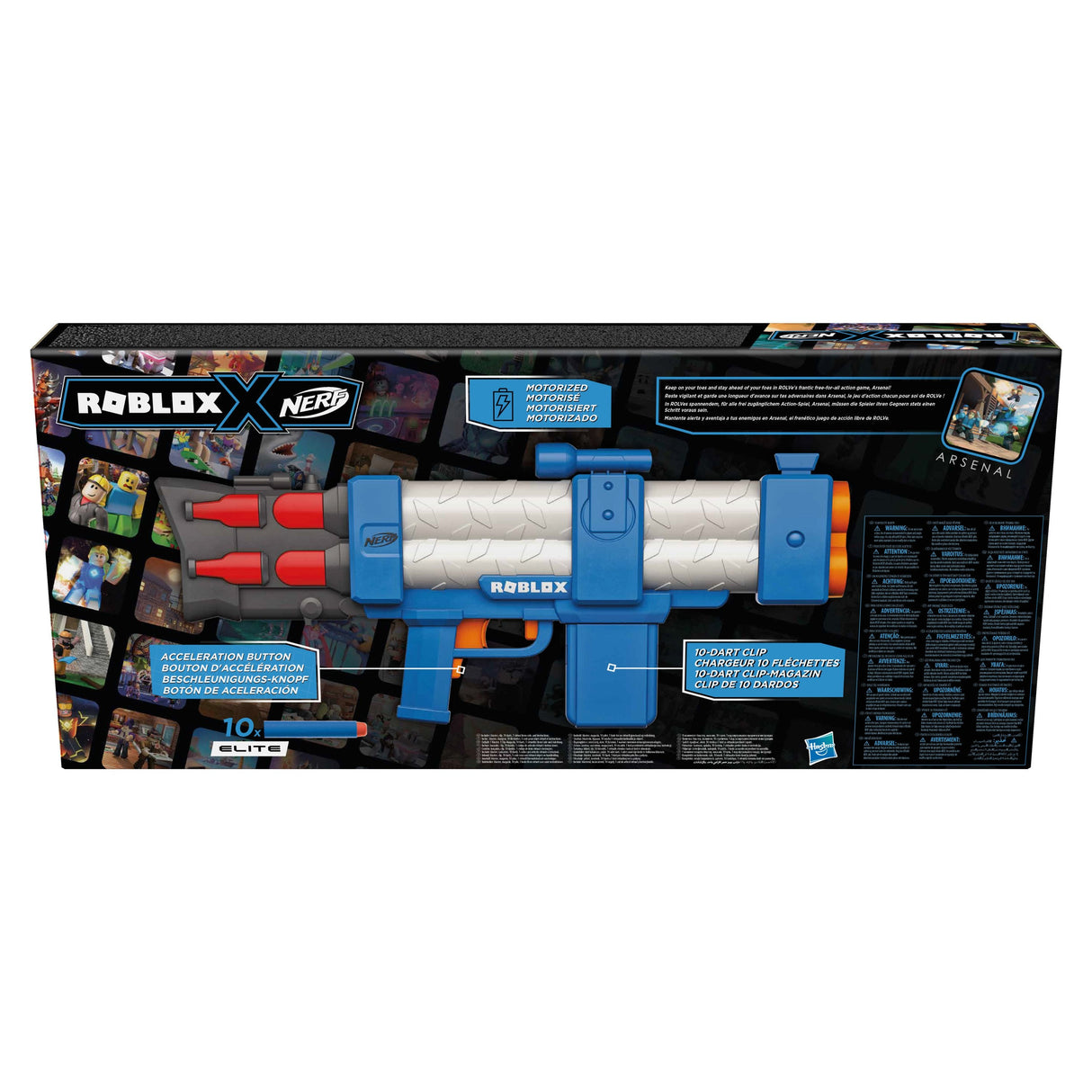Hasbro Nerf Roblox Arsenal: Láser De Pulso, Pistola Nerf F2484eu4