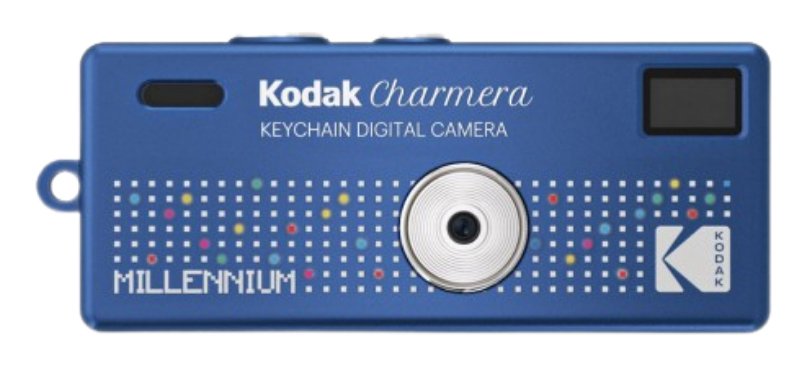 Camara Kodak Charmera Millenium Digital Instantanea Retro - 1.6m Megapixels - Tamaño Diminuto/Llavero - Bateria