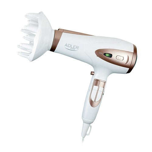 Adler Ad 2248 Secador Bronce, Blanco 2400 W