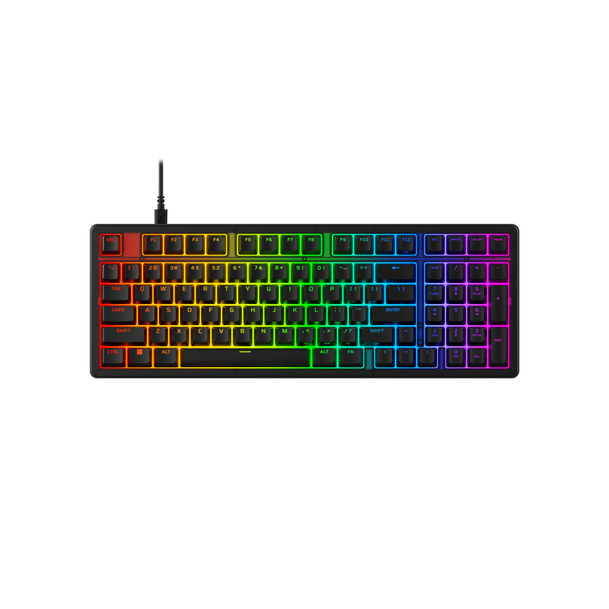 EAN 0198828944764 - HyperX Origins 2 1800 teclado Juego USB Negro imagen 1