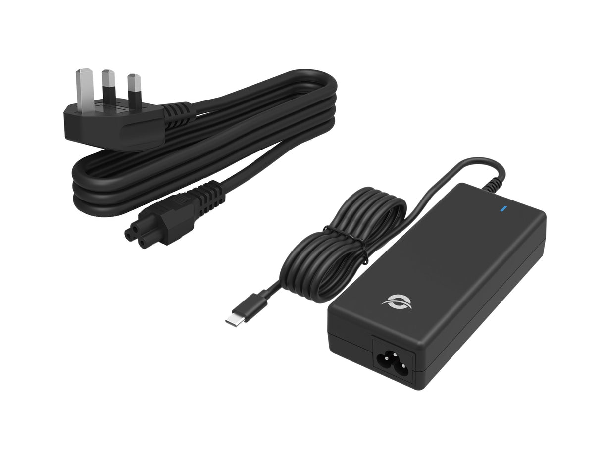 Cargador Conceptronic 1puerto 100w Gan, Usb-C Enchufe Uk Negro
